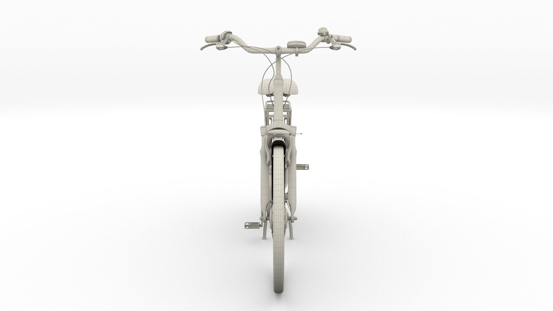 City Bicycle 3D model_26