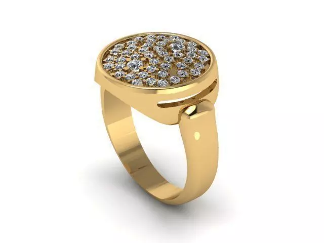 Ring R0468  3D print model_0