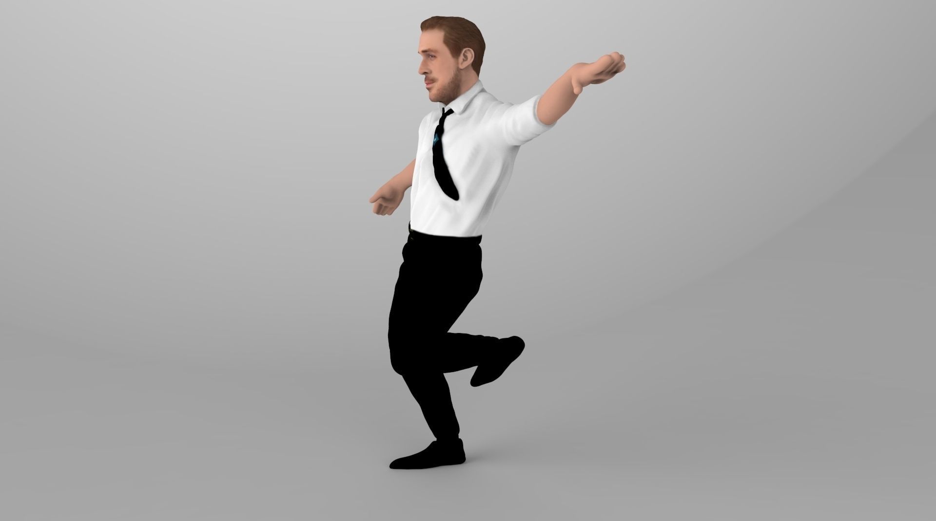 Ryan Gosling ready for full color 3D printing 3D print model_1