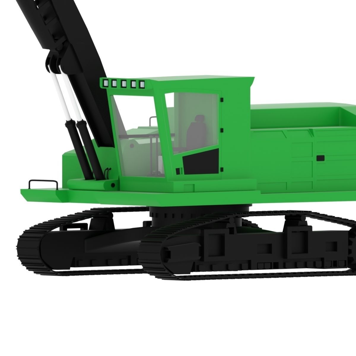 Forestry Swing Machine 3D model_1