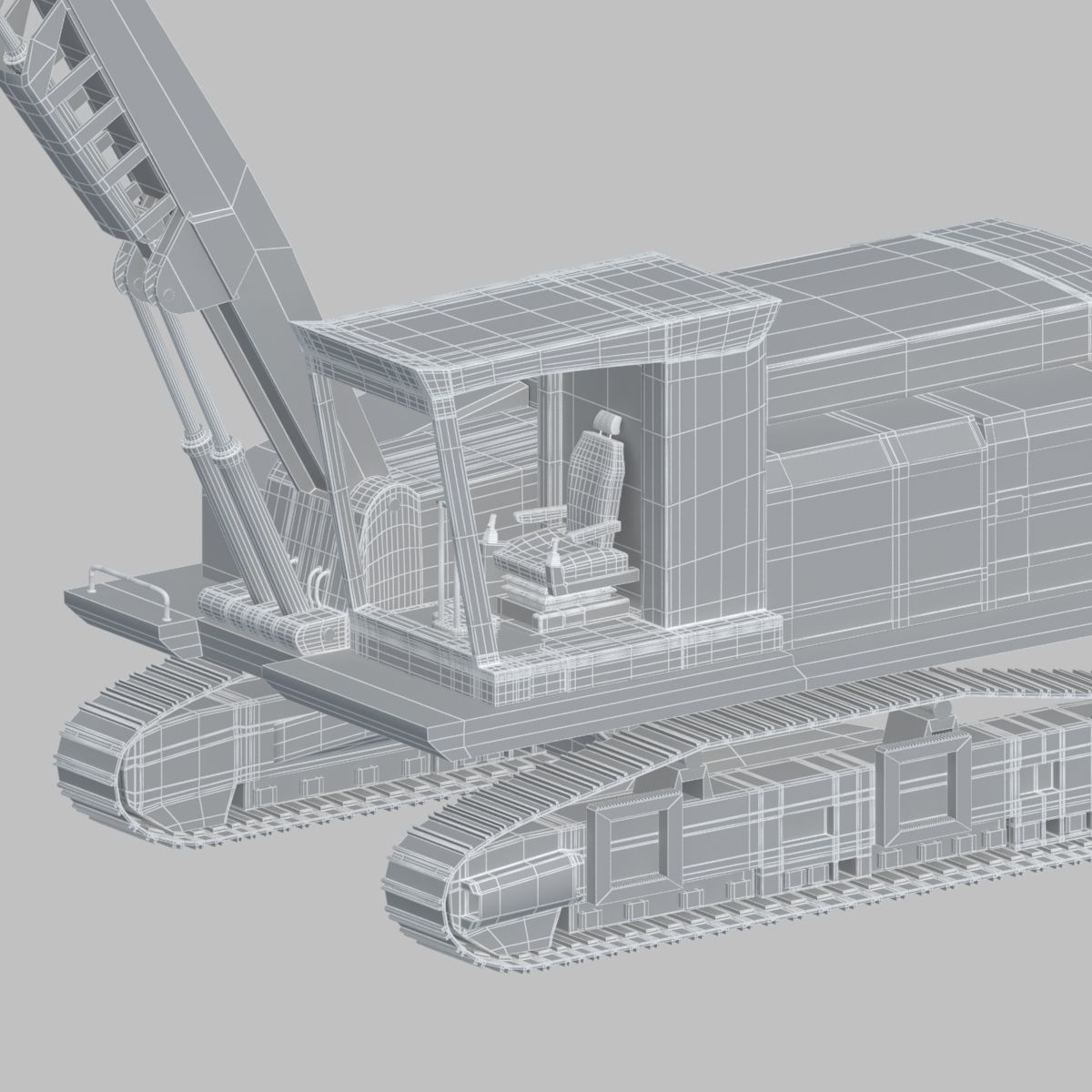 Forestry Swing Machine 3D model_15