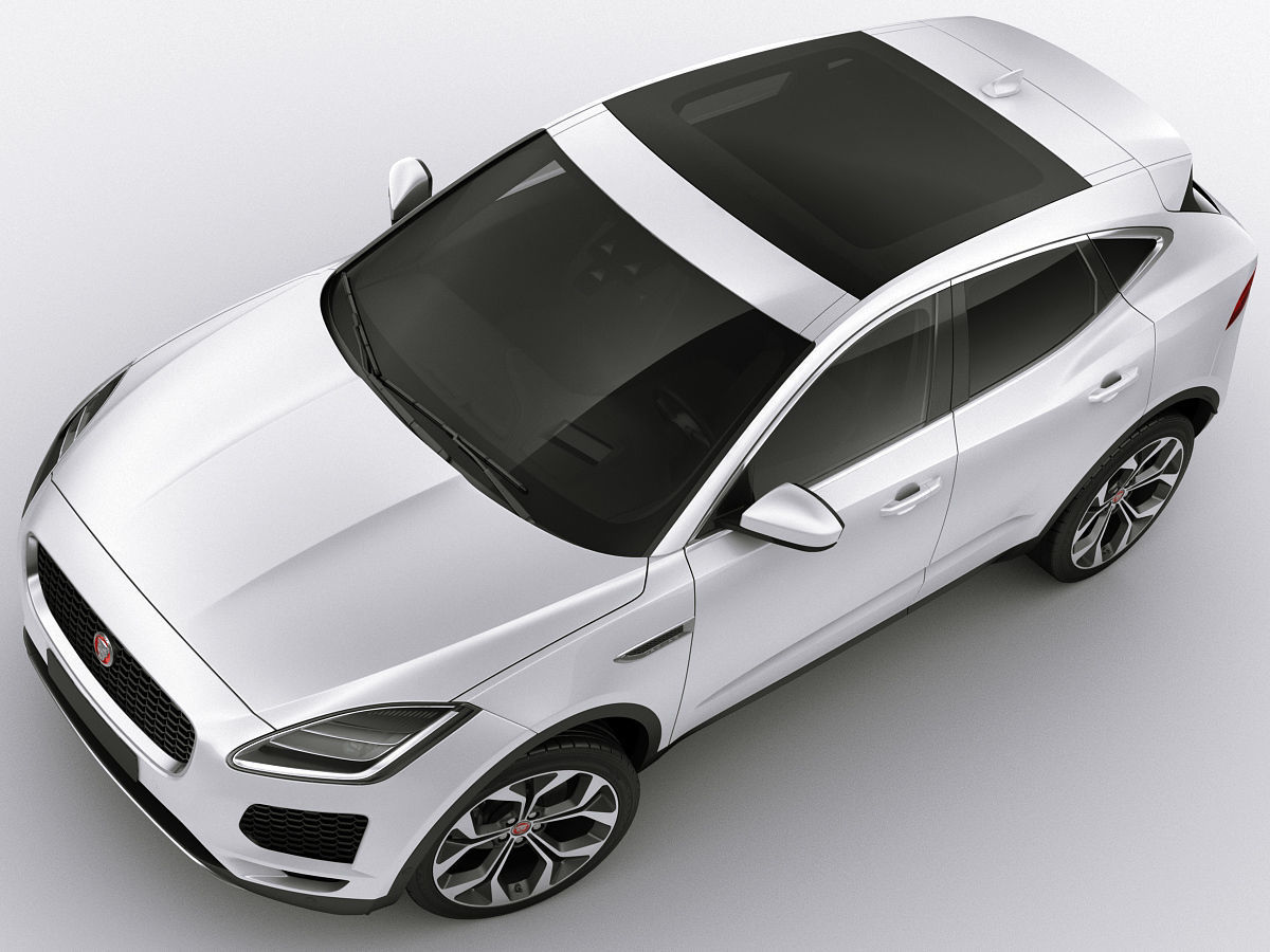 Jaguar E-pace 2018 3D model_6