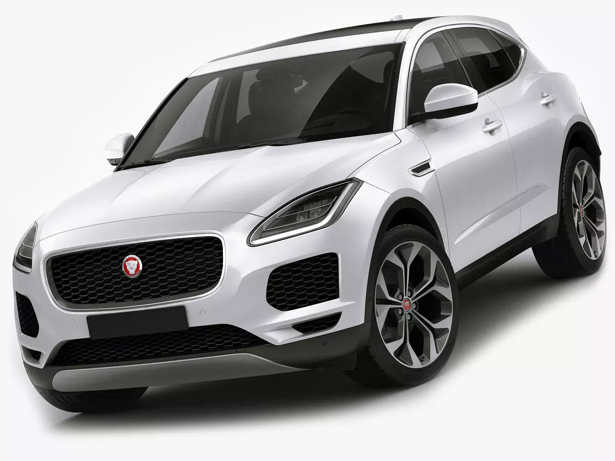 Jaguar E-pace 2018 3D model_0