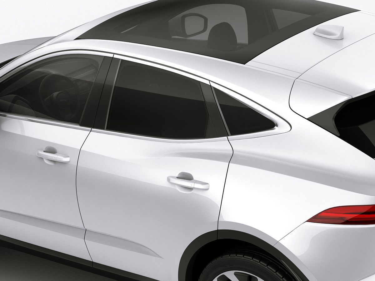 Jaguar E-pace 2018 3D model_12