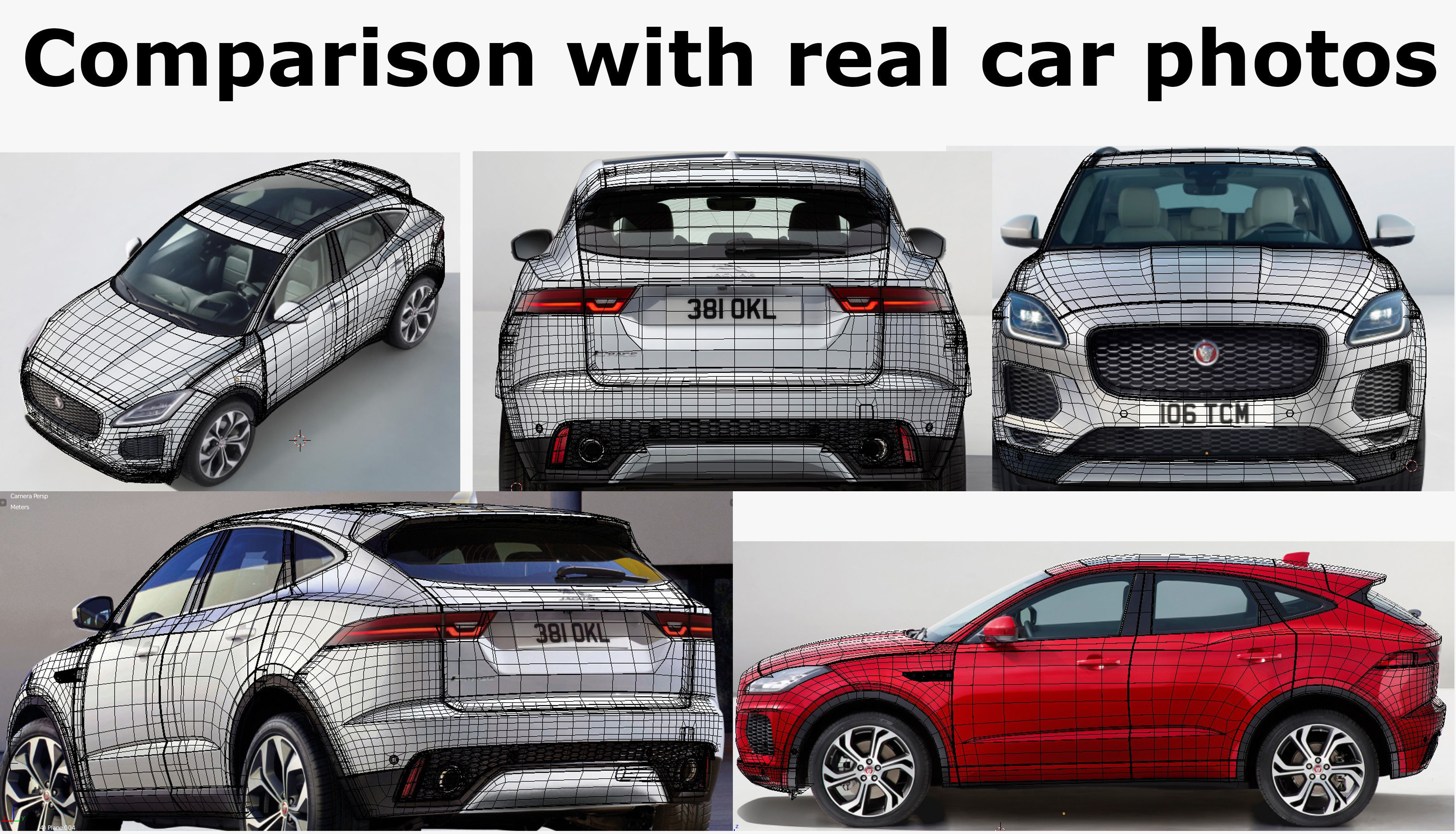 Jaguar E-pace 2018 3D model_21