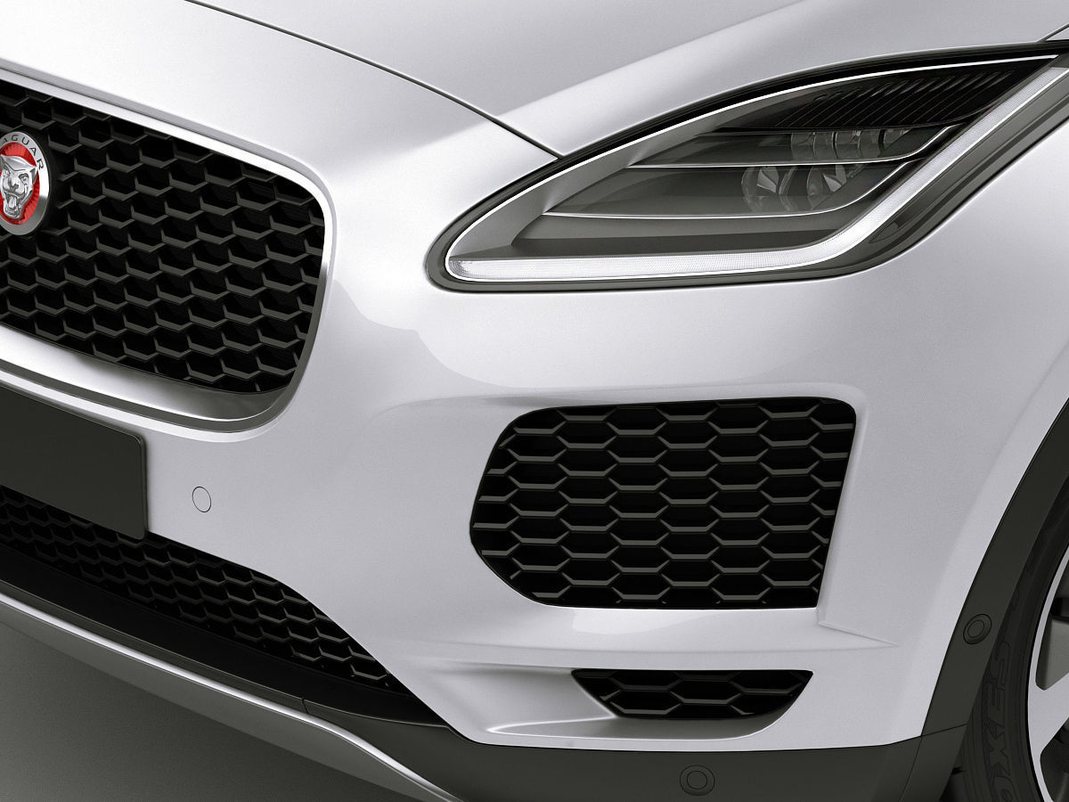Jaguar E-pace 2018 3D model_3