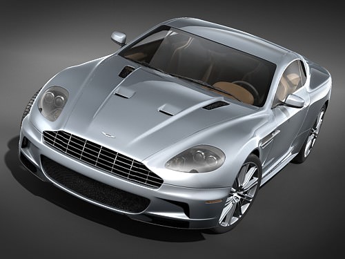 Aston Martin DBS 2009 3D model_1