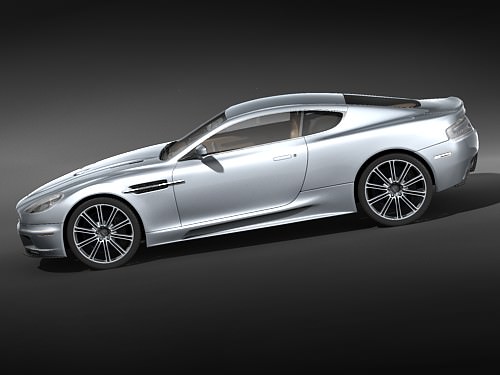 Aston Martin DBS 2009 3D model_6