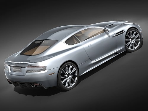 Aston Martin DBS 2009 3D model_4