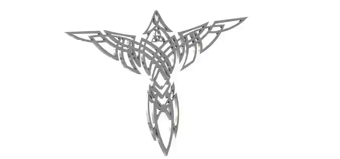 Celtic Eagle Free 3D print model
