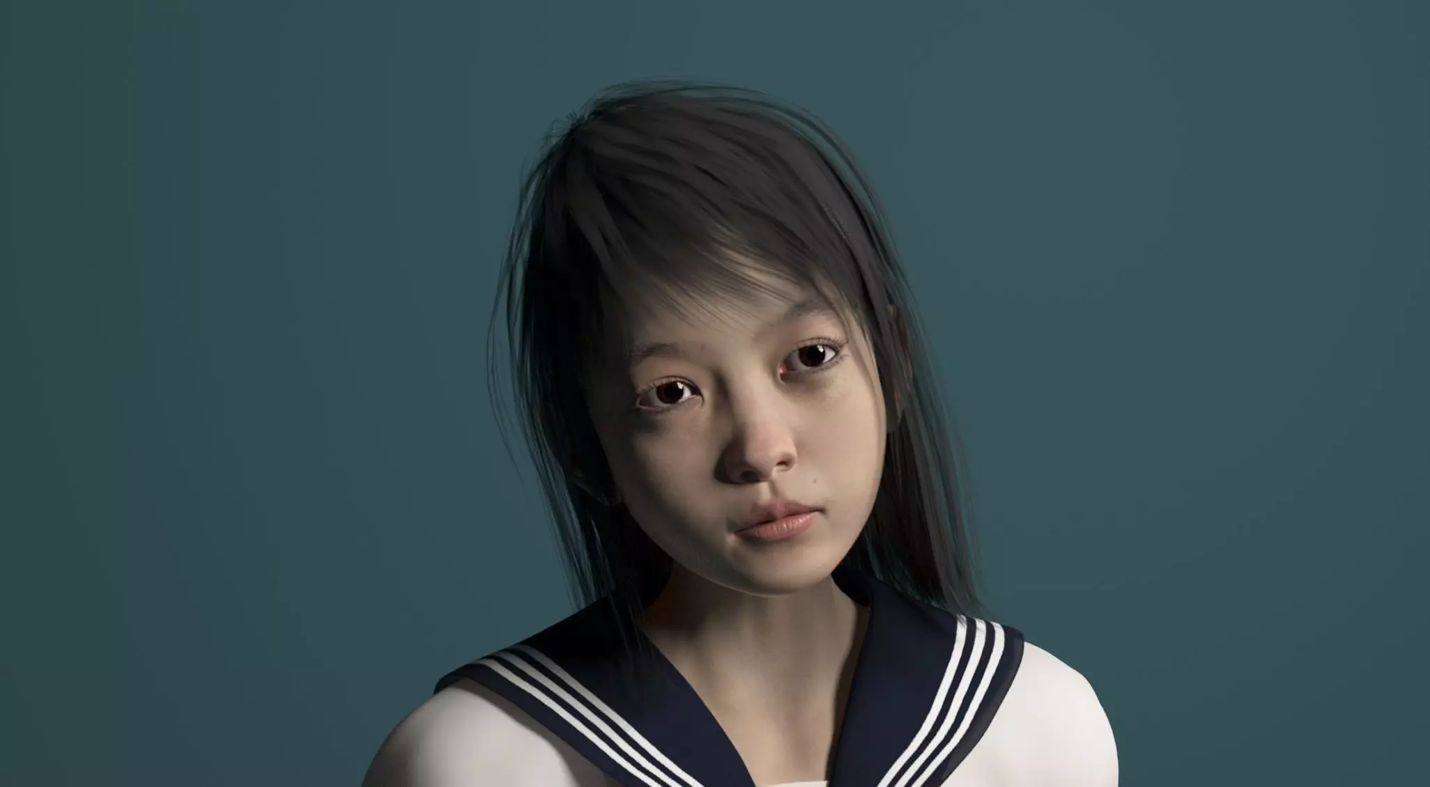 Ai for Genesis 2 Female 3D model_0