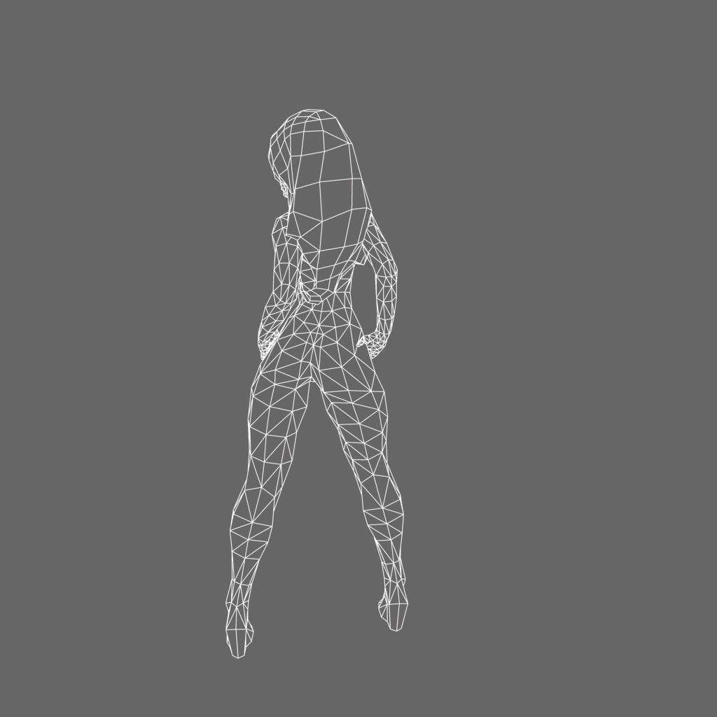 Aleysha v02 - Low Poly Hand Painted Low-poly 3D model_40