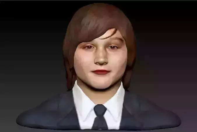 Real Character Head Model