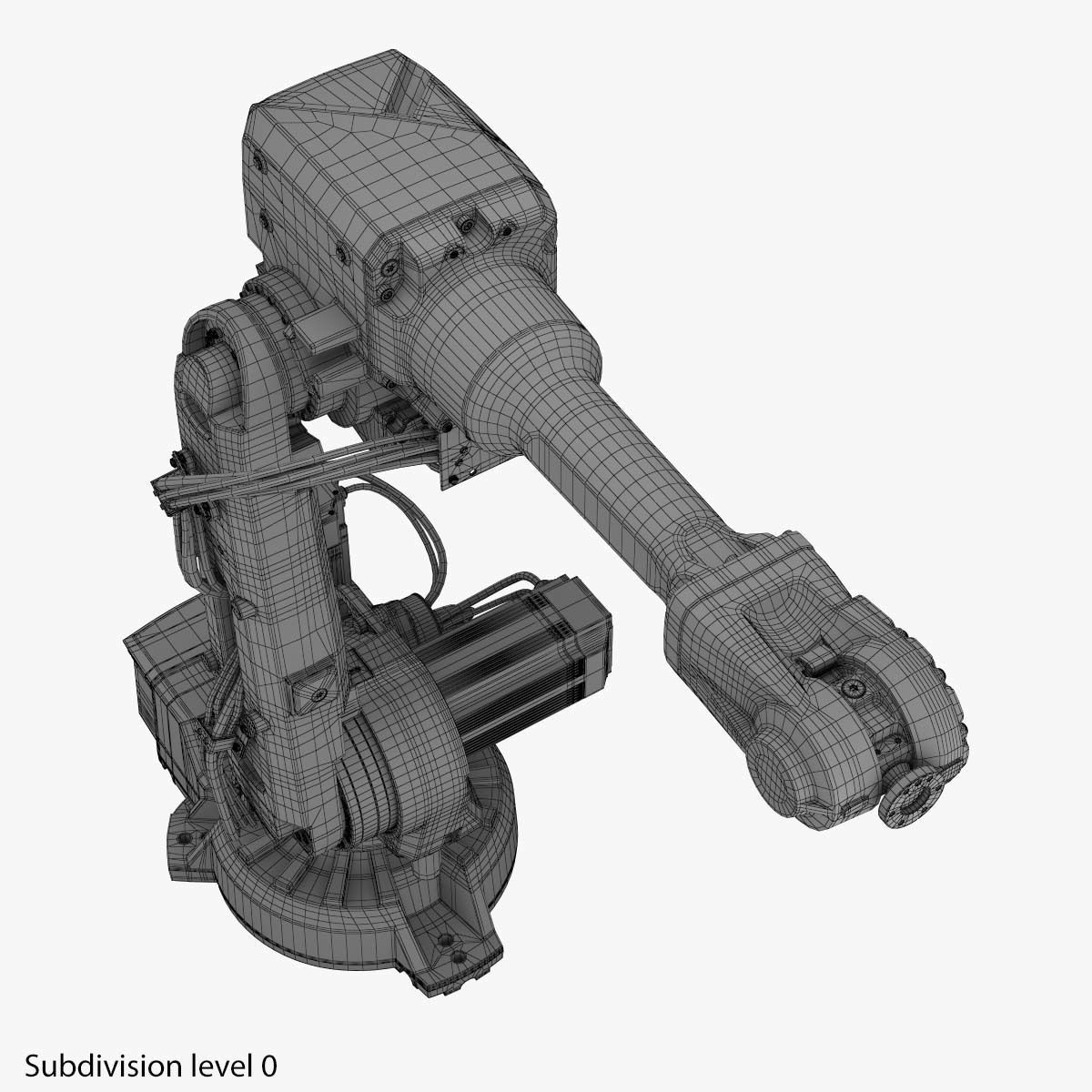 Industrial Robot ABB IRB 2600 3D model_23