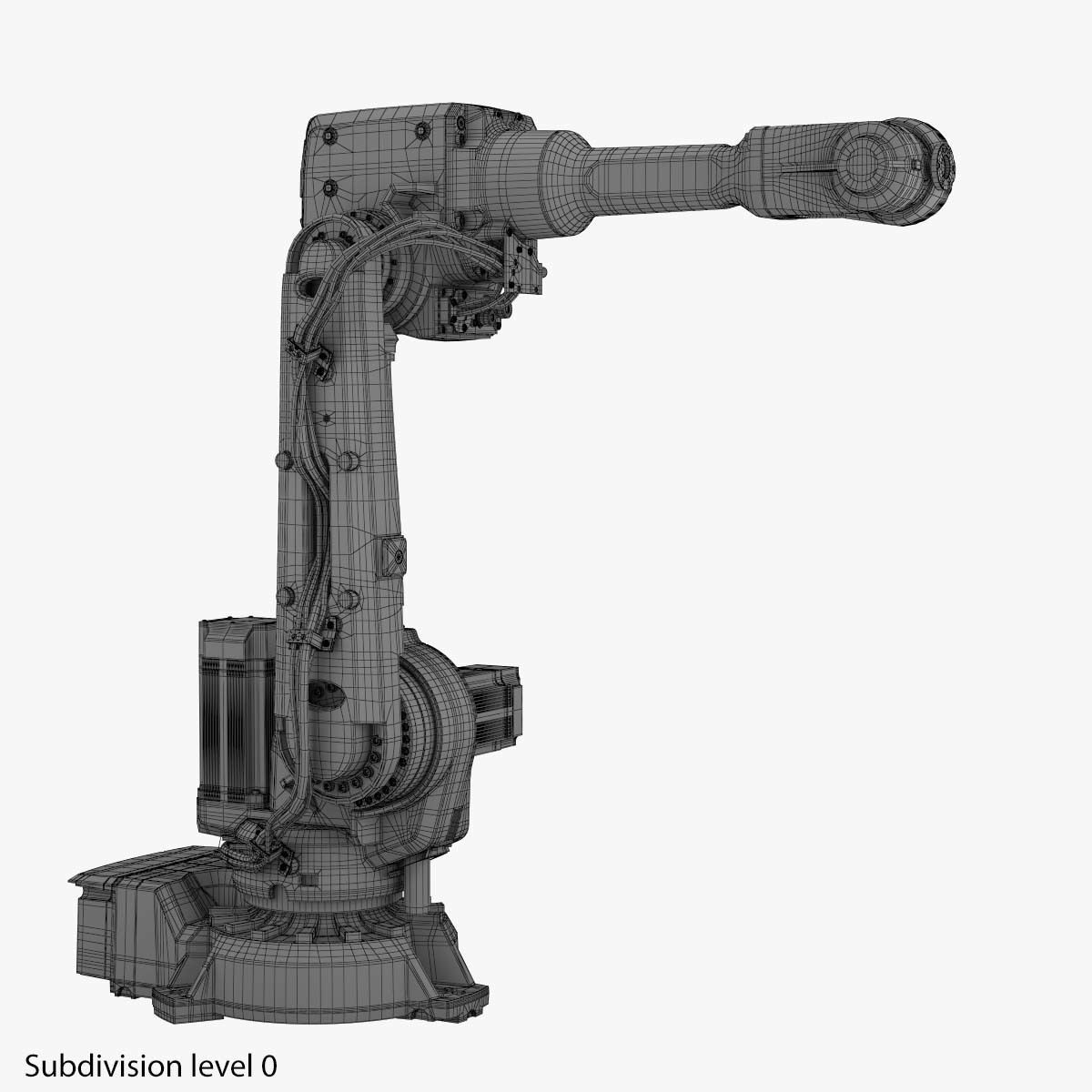 Industrial Robot ABB IRB 2600 3D model_17