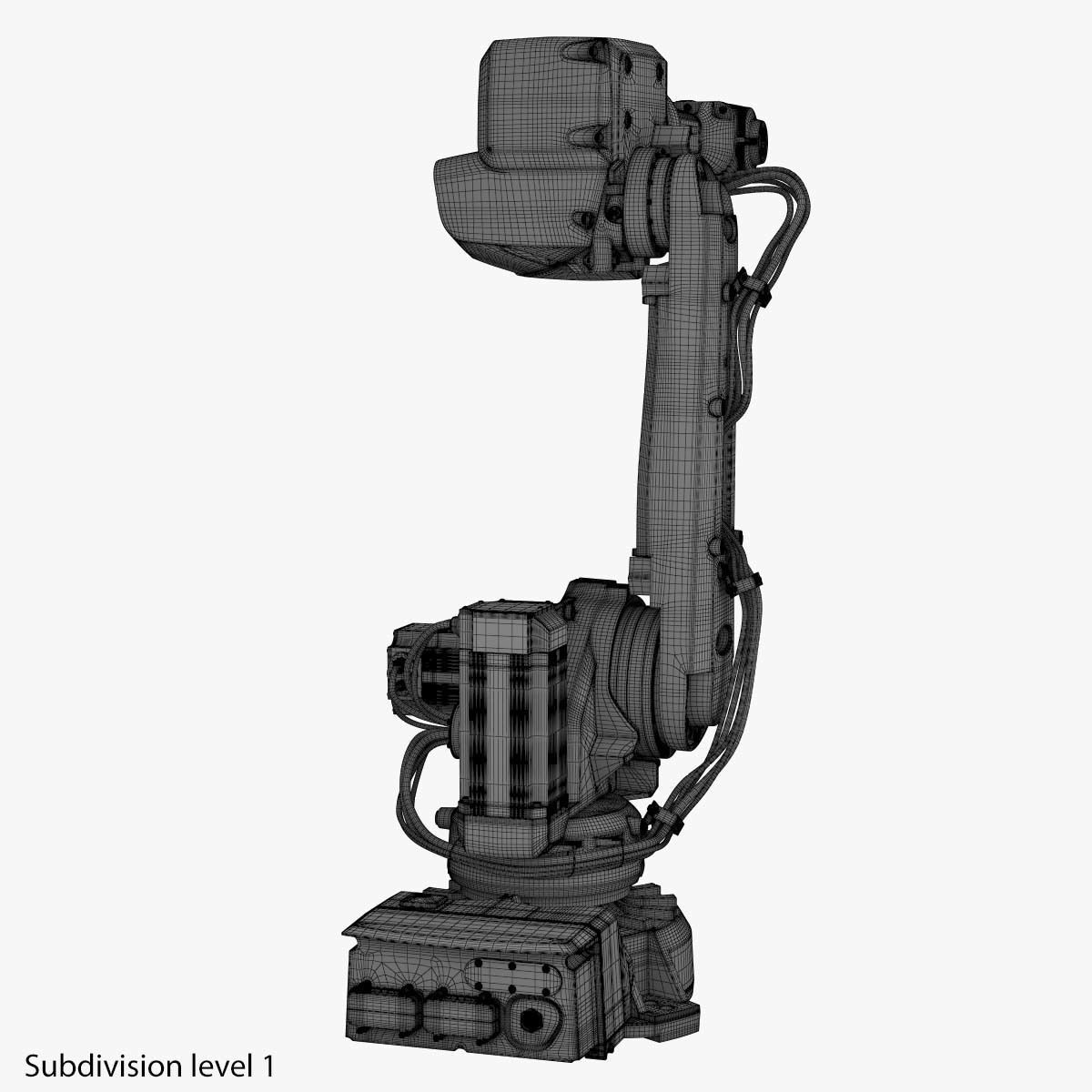Industrial Robot ABB IRB 2600 3D model_20