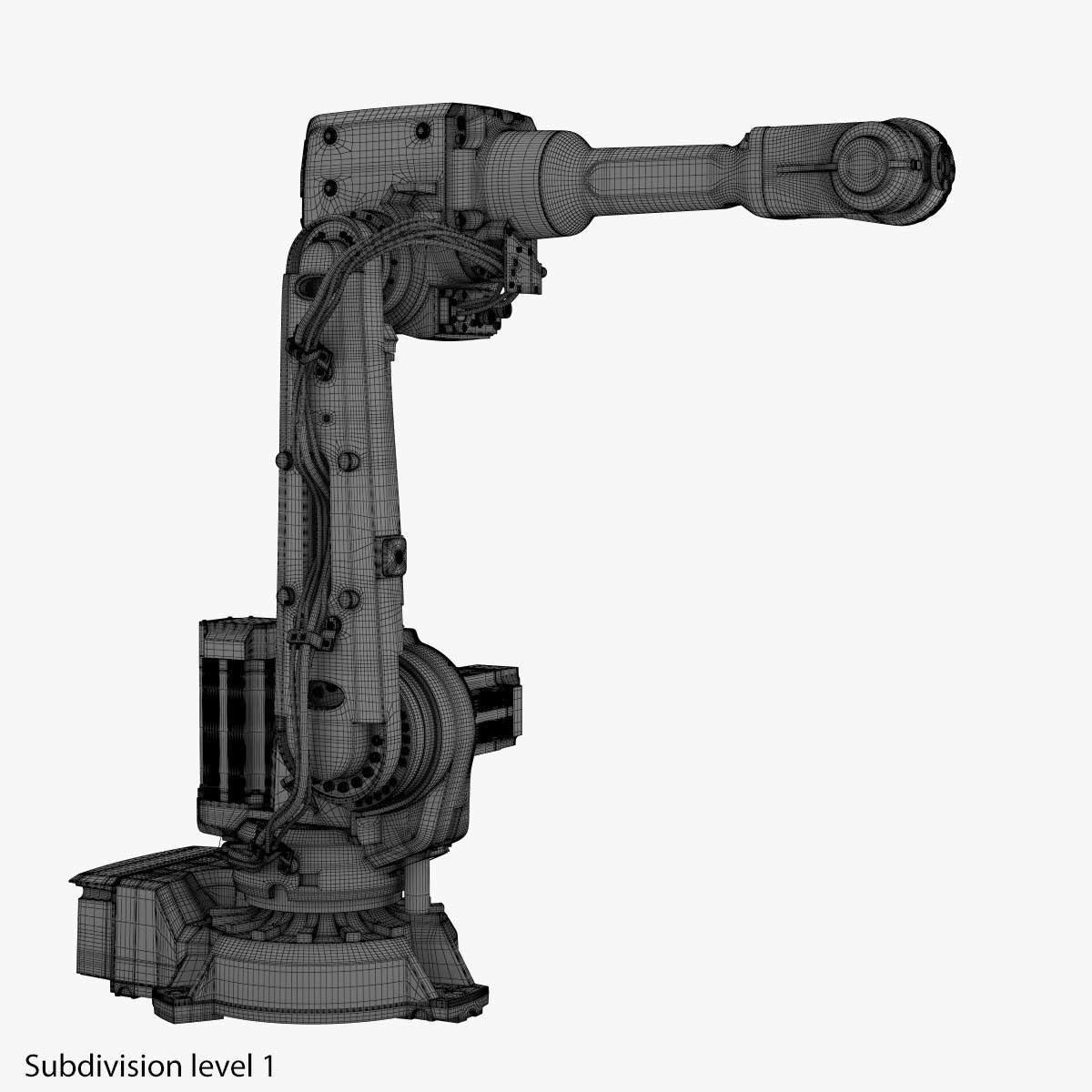 Industrial Robot ABB IRB 2600 3D model_18