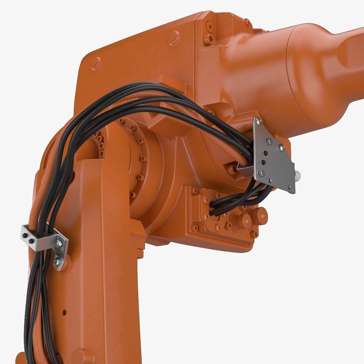 Industrial Robot ABB IRB 2600 3D model_14