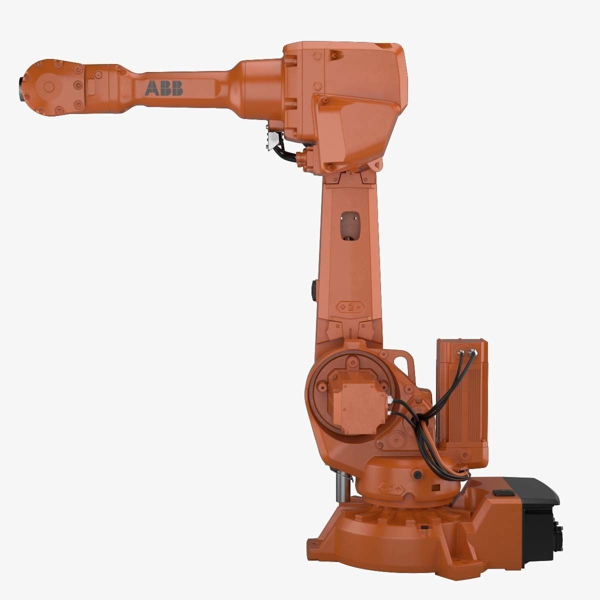 Industrial Robot ABB IRB 2600 3D model_4