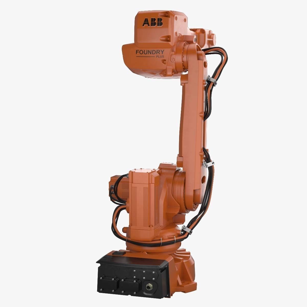 Industrial Robot ABB IRB 2600 3D model_2