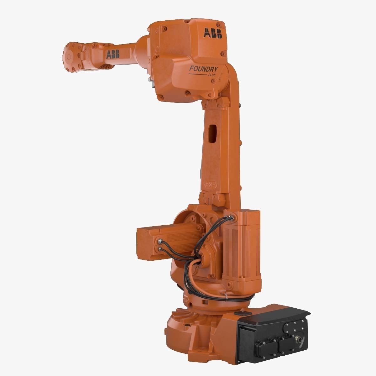 Industrial Robot ABB IRB 2600 3D model_3