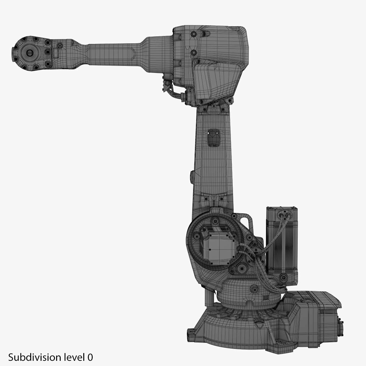 Industrial Robot ABB IRB 2600 3D model_21