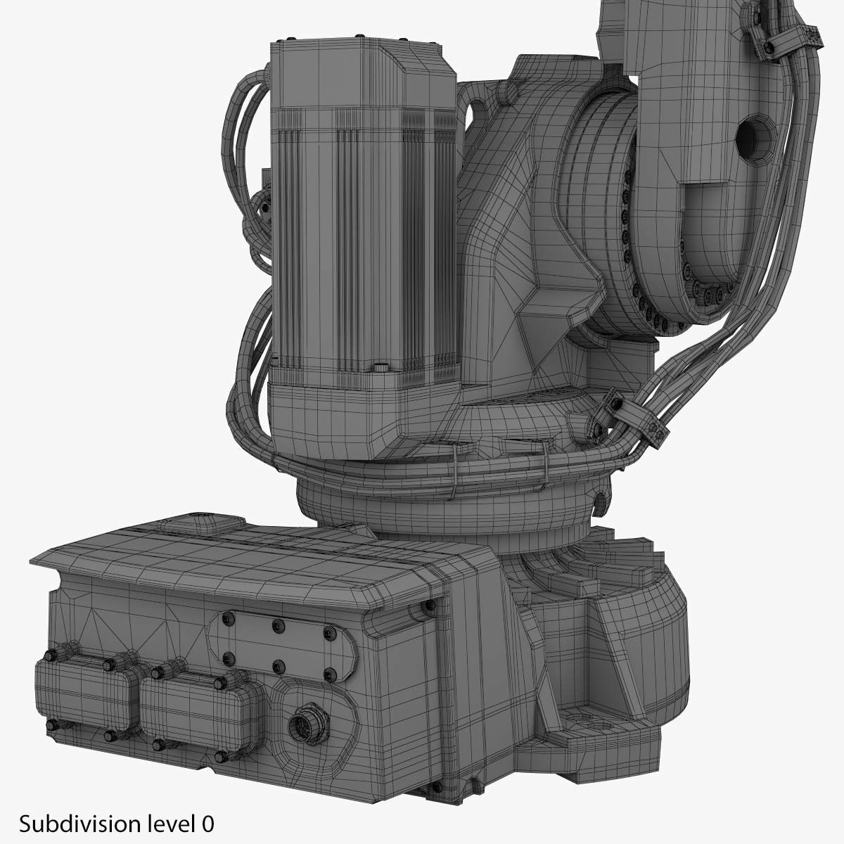 Industrial Robot ABB IRB 2600 3D model_25