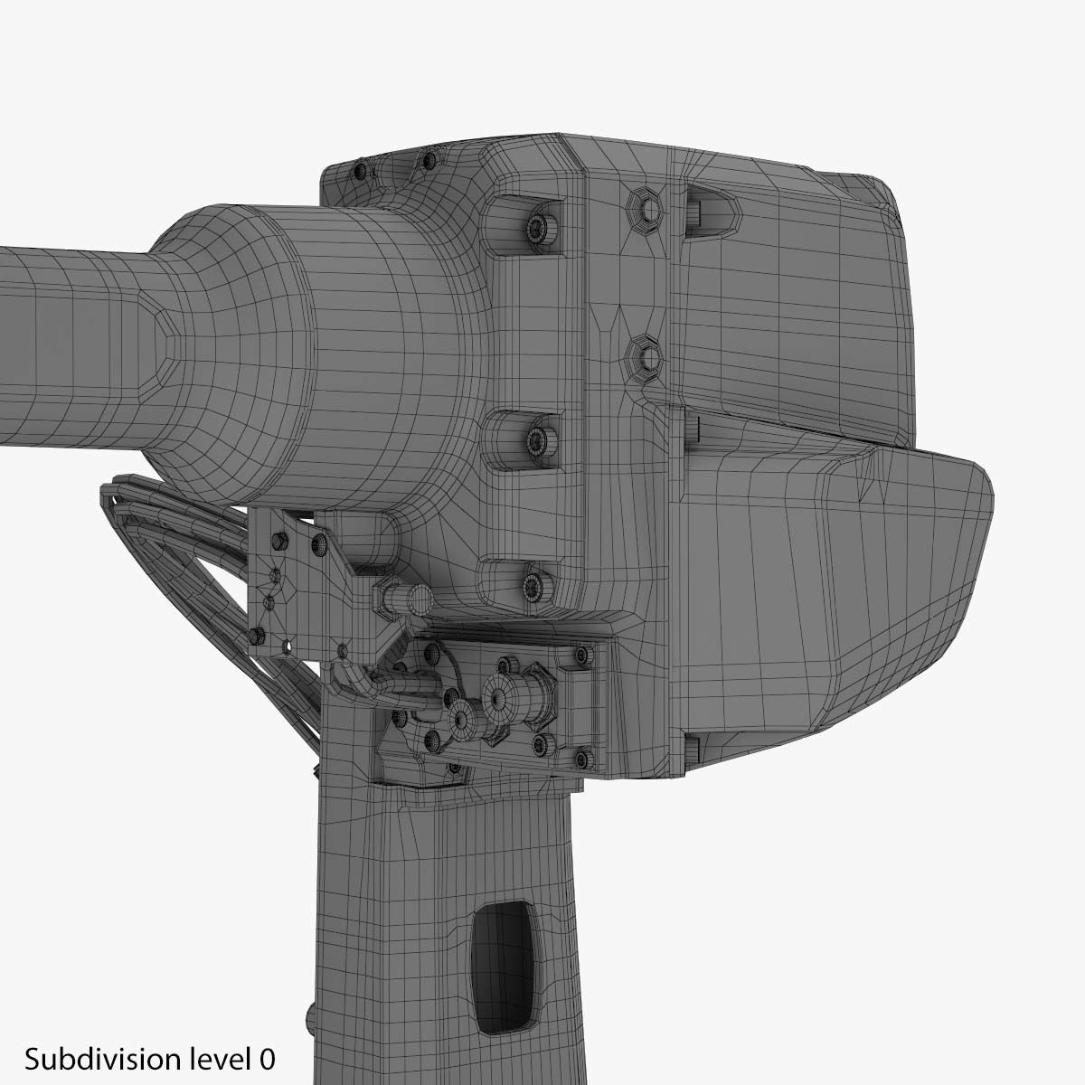 Industrial Robot ABB IRB 2600 3D model_33