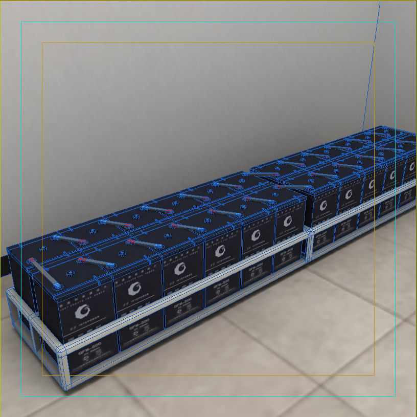 Telecom Power Center Room 02 3D model_22