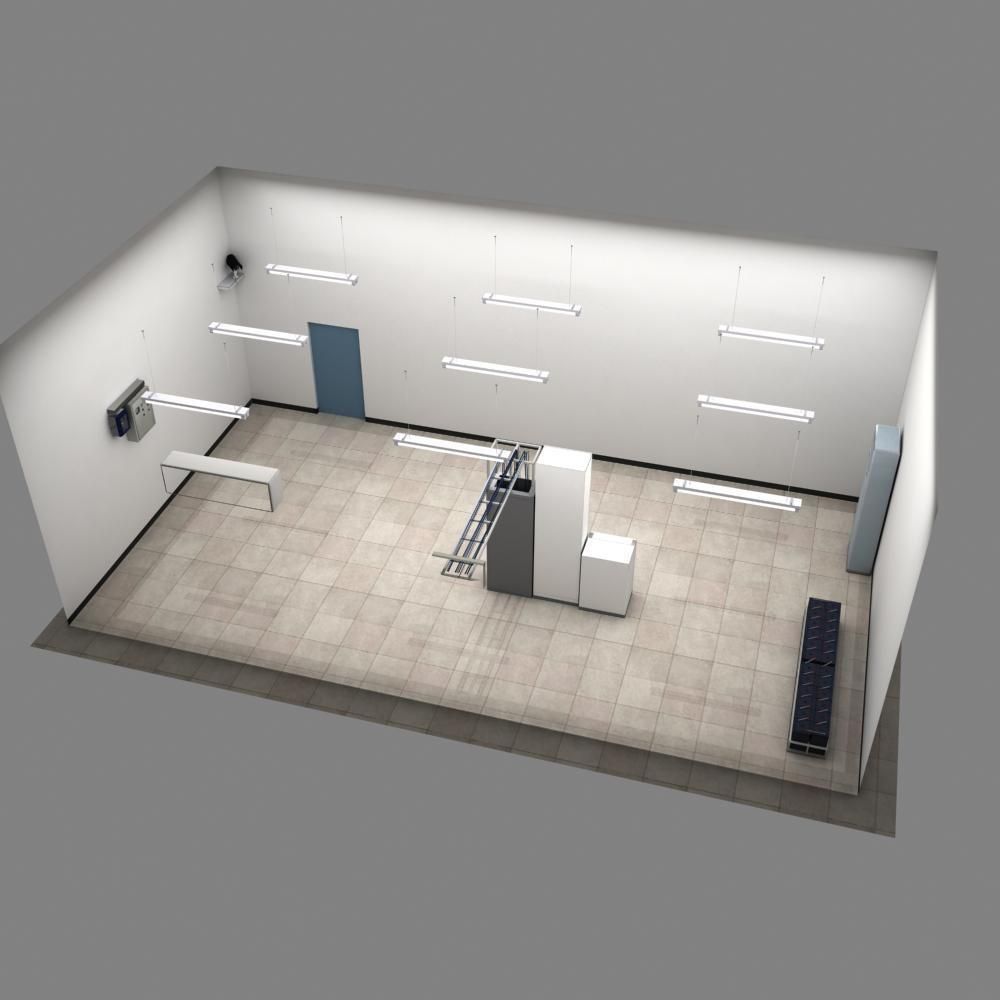 Telecom Power Center Room 02 3D model_3