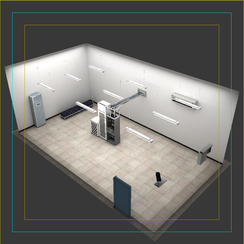 Telecom Power Center Room 02 3D model_17