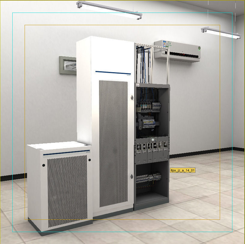 Telecom Power Center Room 02 3D model_19