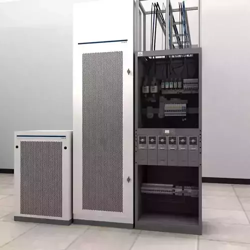 Telecom Power Center Room 02 3D model