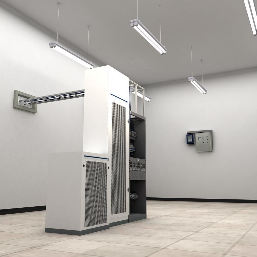 Telecom Power Center Room 02 3D model_14