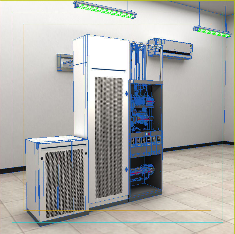 Telecom Power Center Room 02 3D model_18