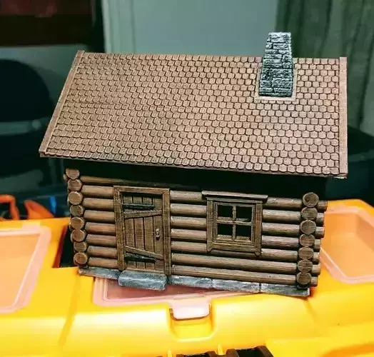 Log Cabin 3D print model