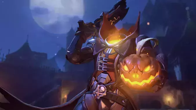 Reaper Pumpkin overwatch 3D print model