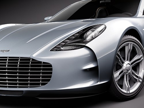 Aston Martin One77 3D model_2