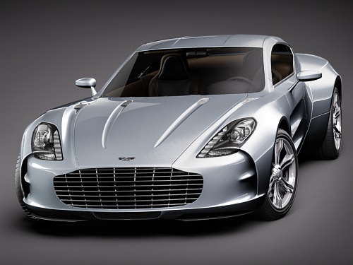 Aston Martin One77 3D model_1