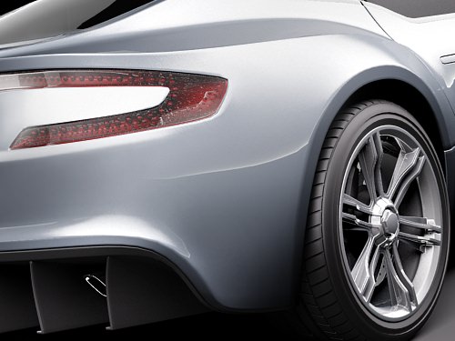 Aston Martin One77 3D model_3