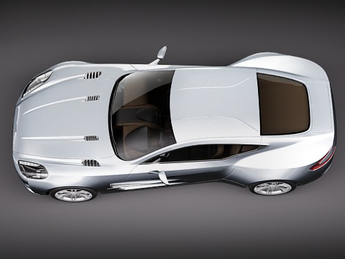 Aston Martin One77 3D model_7