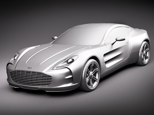 Aston Martin One77 3D model_8