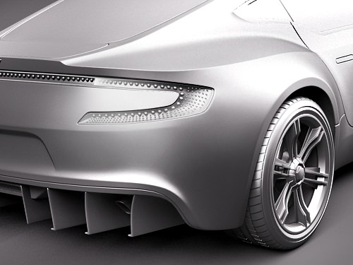 Aston Martin One77 3D model_10