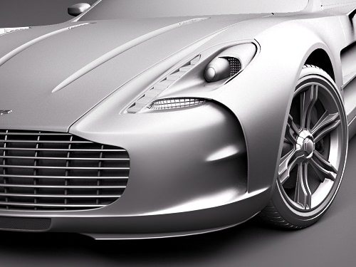 Aston Martin One77 3D model_9