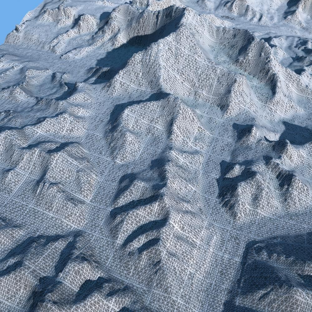 Mount Qomolangma 3D model_31
