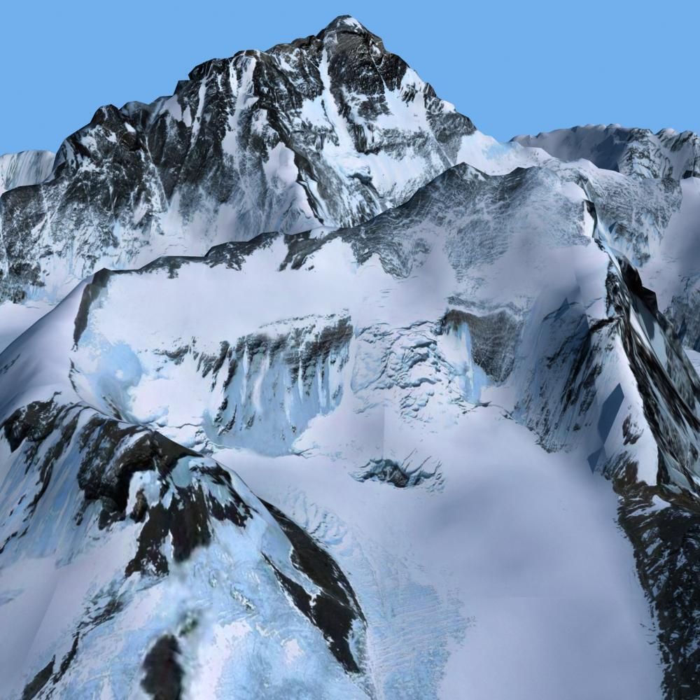 Mount Qomolangma 3D model_20
