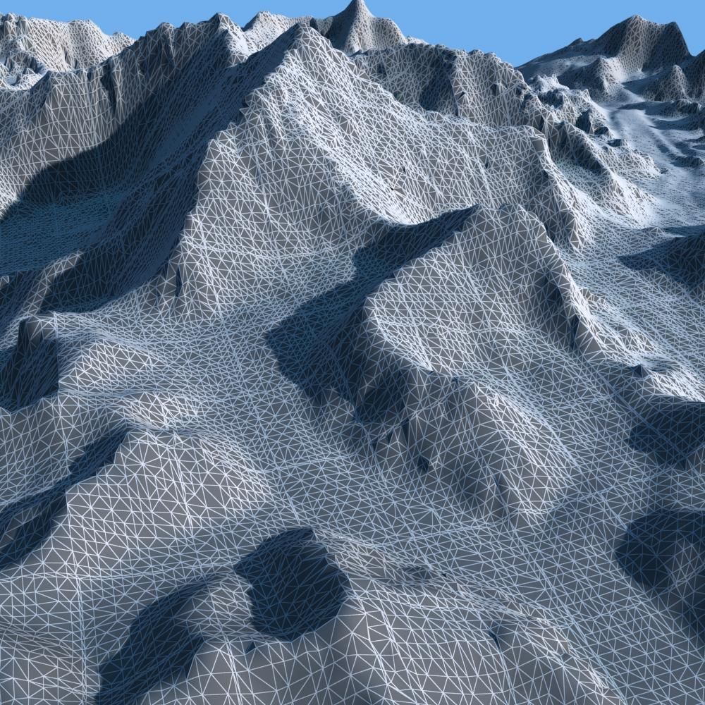 Mount Qomolangma 3D model_30