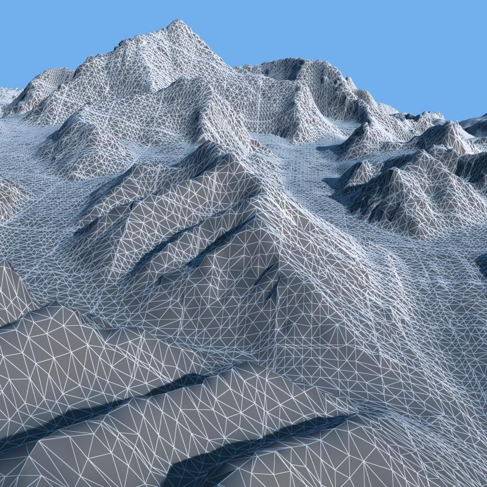 Mount Qomolangma 3D model_32