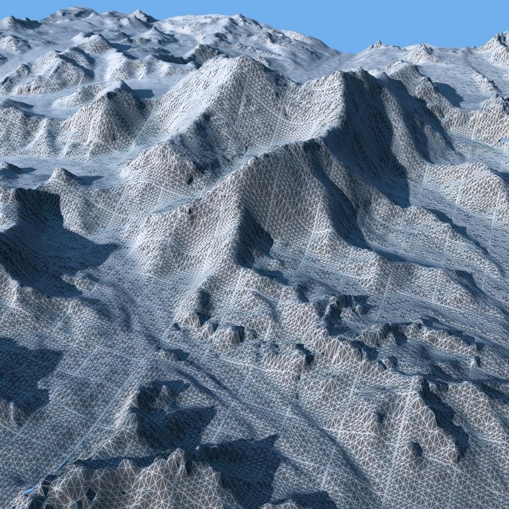Mount Qomolangma 3D model_29