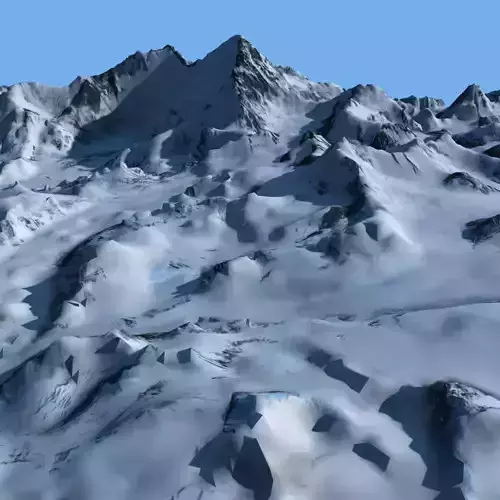 Mount Qomolangma 3D model
